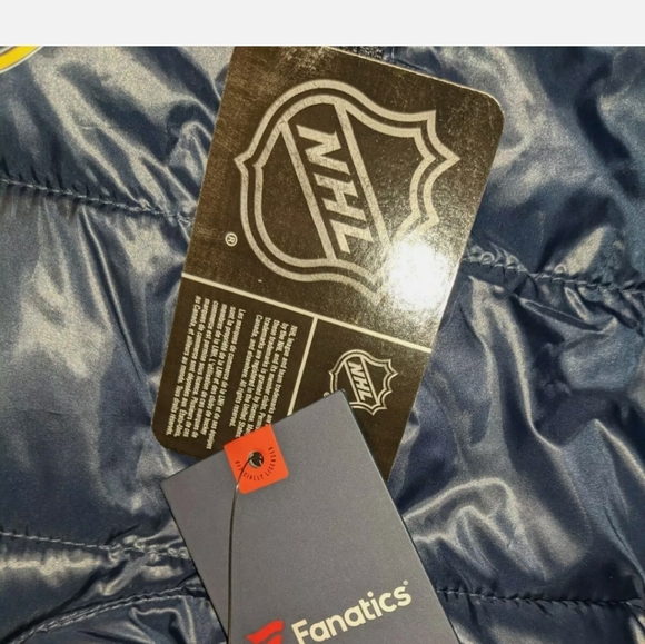 Buffalo Sabres Fanatics Polyester Puffer Jacket - Picture 9 of 13